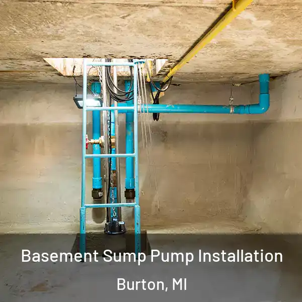  Basement Sump Pump Installation Burton, MI