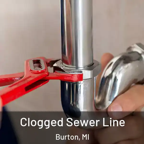  Clogged Sewer Line Burton, MI