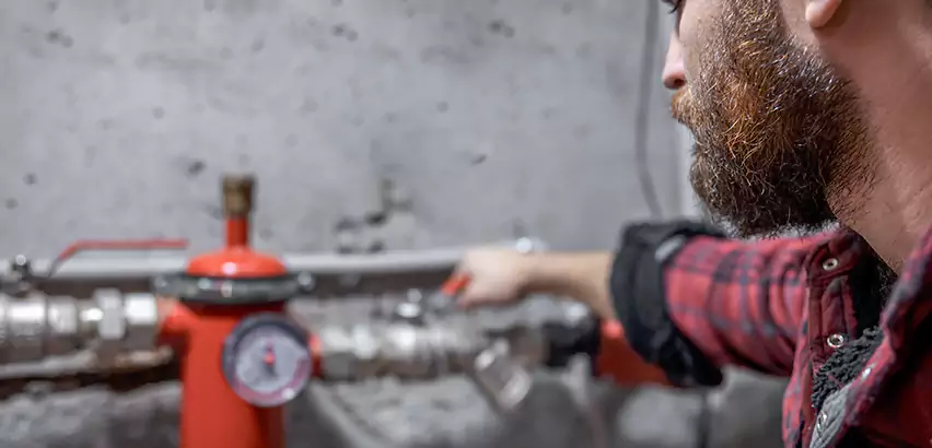 Gas Line Repair in Burton
