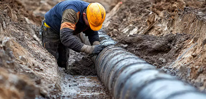 Sewer Replacement in Burton