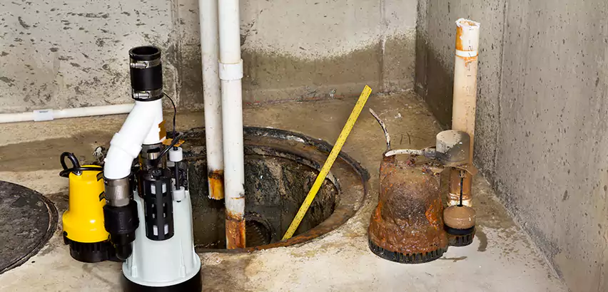Installing Sump Pump in Finished Basement in Burton, MI