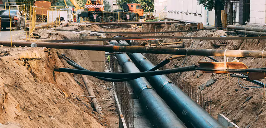 Underground Sprinkler Pipe Repair in Burton, MI