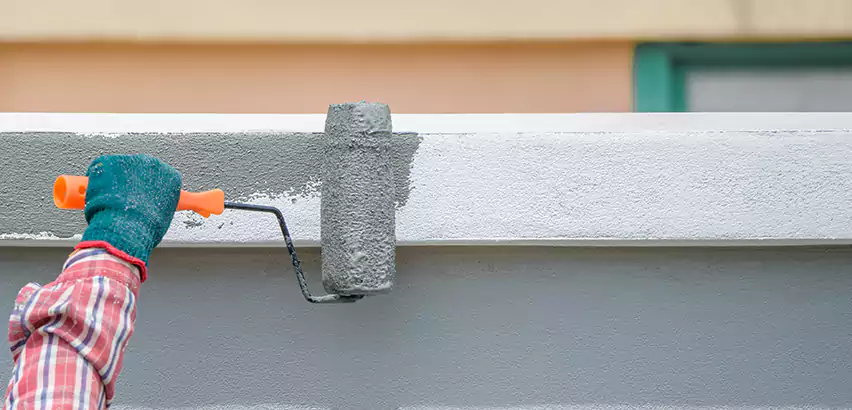 Concrete Wall Waterproofing in Burton