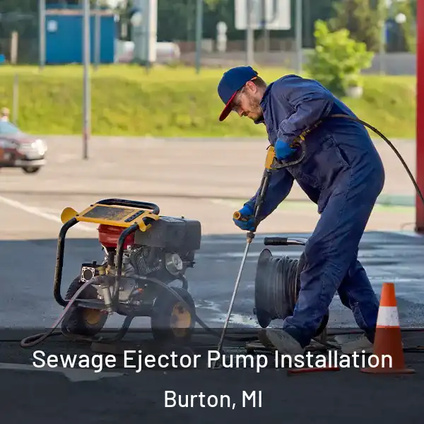  Sewage Ejector Pump Installation Burton, MI