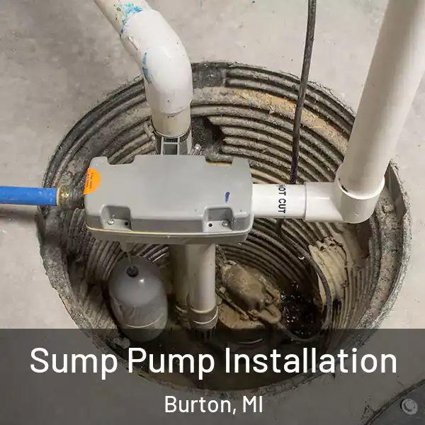  Sump Pump Installation Burton, MI